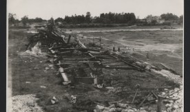 Most przez rzekę Bug pod Wyszkowem na km. 76. 4 sierpnia 1946 r.